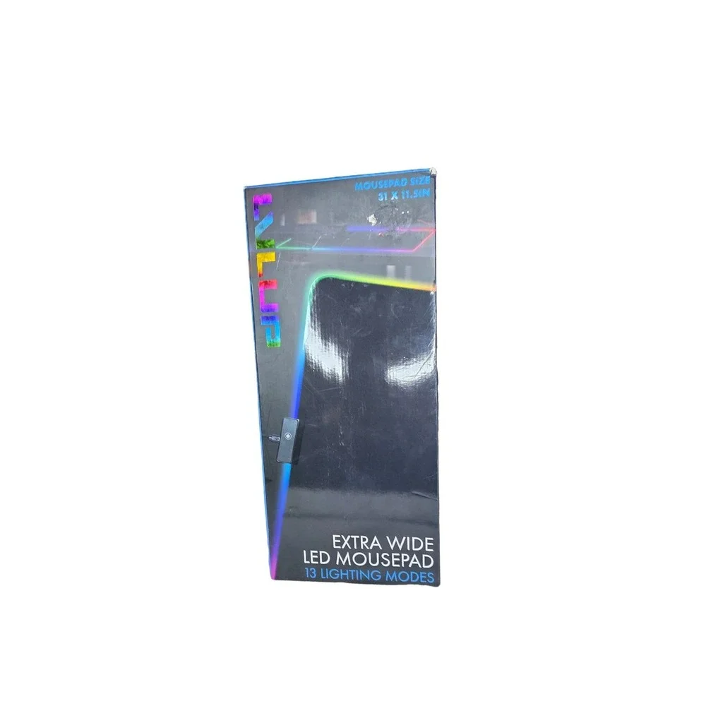 XL RGB Gaming Mouse Pad 31 x 11.5in 13 Light Modes